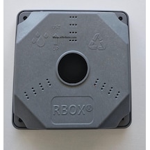 Rbox Wx8 Juncition Duvar Buatı Kamera Montaj Buat Muhafaza Kutusu Taban Dahil Büyük Boy Koyu Gri