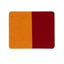 Usin Kırmızı Sarı Kum Desen Tip Kaymaz Taban Optik Bilgisayar Notebook Mouse Ped Sarı Kırmızı Mouse Pad