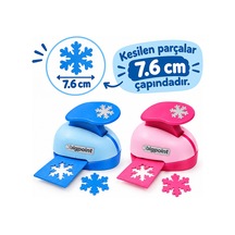 Bigpoint Şekilli Delgeç 7.6cm Kar Tanesi X 2 Adet Diger