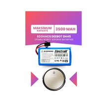 Ecovacs Deebot Dh45 Uyumlu Batarya Maksimum Kapasite 3500mah Pil Robot Süpürge Bataryası