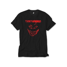 Disturbed Logo Essential Siyah Tişört Siyah