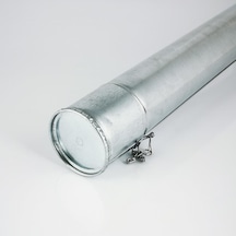 Paslanmaz Galvanizli Boş Kebap Şişi Kabı Kutusu 50Cm