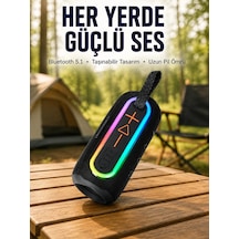 Zenvia Taşınabilir Şarjlı Bluetooth Hoparlör Güçlü Bas Yeni Nesil Znv2026