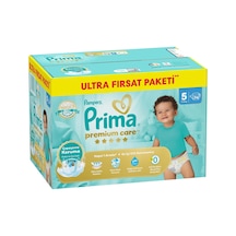 Prima Bebek Bezi Premium Care 5 Beden Junior Ultra Fırsat Paketi 11-16 Kg 74 Adet Tarı 3 - 5 Yaş