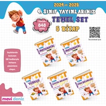 Mavi Deniz Yayınları 4 Sınıf Temel Set 5 Kitap