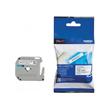 BROTHER P-TOUCH M-K231 M-TAPE 12MM BEYAZ ÜZE  İNE SİYAH KAĞIT ETİ
