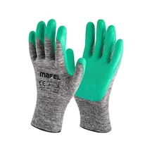 Mafel Mf 080 Lateks Kaplı Yeşil Camcı Eldiven No:10 Xl - 1 Adet