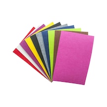 Keçe Karışık Renk 20 Adet - A4 Boyutunda 20x30 Cm.