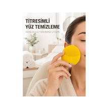 Su Geçirmez Titreşimli Yüz Temizleme Cihazı Yumuşak Silikon Cilt Bakım Fırçası Standart