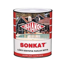 Ishakol Sonkat Yağlı Boya - 0.75 Litre = 900 Gram - Siyah Renk