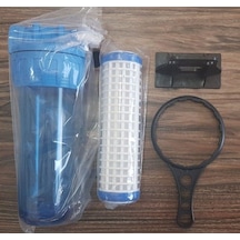 Daire Girişi Su Arıtma Filtre Kabı 10'' Ve Yıkanabilir Filtre (421951344)