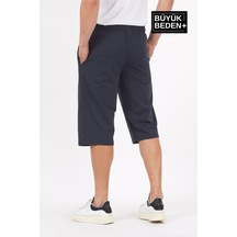 Superlife Süperlife Erkek Büyük Beden N.brooklyn Baskılı Standart &regular Kalıp Şort Spr25bsr089 Füme