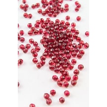 Güzel Bordo 6 Mm Dünya Akrilik Boncuk Aksesuar 25 Gram