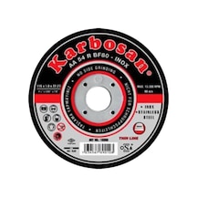 Karbosan 115.1.22 Inox Düz Thınlıne Kes. 10380