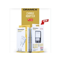 Dramex D26be Usb Şarj Adaptörü Başlık 2.6a - Beyaz