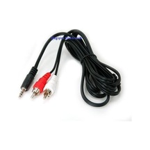3.5Mm Stereo Erkek - 2 X Rca Erkek Kablo 1.5Metre