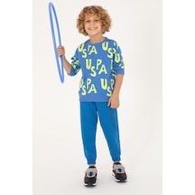 U.s. Polo Assn. Erkek Çocuk Kobalt Eşofman Altı 50293562-vr077 Mavi