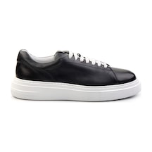 Gri Hakiki Deri Erkek Sneaker E01083016803 Gri