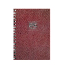 Özkan Deep Note 17x24 Sp. Kareli Defter 100 Yap. Bordo