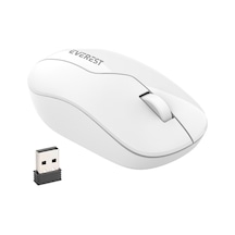 Everest Smw-973 Usb Beyaz 2.4ghz 1200dpi Kablosuz Opti K Mouse 5 Metre Menzi L 000104