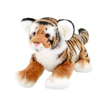 Floppy Kahverengi Kaplan Peluş 30 Cm Açık Bej