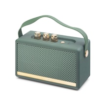Bluetooth Nostaljik Hoparlör Fm 16.7 X 10.3 X 7.16 Cm - Yeşi Tdrtr