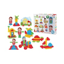 03311 Fen Toys - Kaktüs Blok 75 Parça / 3 Yaş