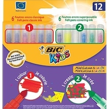 Bic Kids Mini Colour Create Keçeli Kalem 12'li