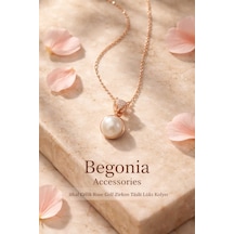 İthal Çelik Rose Gold Kolye Zincir Set Figürlü Zirkon Taşlı Paslanmaz Kararmaz Unisex 45cm+5cm Boy - 1 Rose Gold