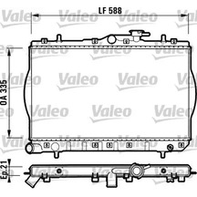 Valeo 732488 Motor Radyatoru 2531022005 2531022020 2531022025
