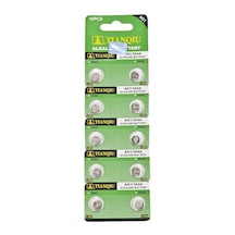 Tıanqıu Ag1 Lr621/364 Alkalin 10'lu Düğme Pil Evimdeyokyok