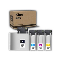Kingjet Epson Uyumlu Wf-c529 C13t01d100 Yüksek Kapasiteli 4 Renk Takım Çipli Uyumlu  Kartuş