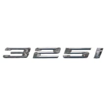 Bmw 325I Bagaj Yazısı Abs Krom 51147025251 51147157556
