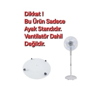 Arçelik Uyumlu Flv 1660 Av Vantilatör Ayak Standı Beyaz