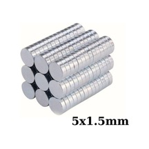 5x1.5mm Neodyum Güçlü Mıknatıs - Neodim Magnet