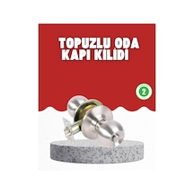 Estetik Güvenli Topuzlu Kapı Kilidi Çok Renkli
