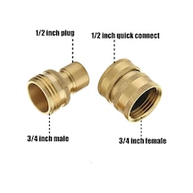 Padalink 8 Parça Bakır Yüksek Basınç Temizleyici Adaptör Seti - Temizliği Verimli Hale Getirin