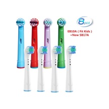 Eb10a Ve Yeni Sb17a-oral B 3d Beyazlatma Diş Fırçası Başlıkları İçin Elektrikli Diş Fırçası Nozulları Braun Toptan Drop