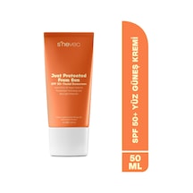 She Vec Just Protected From Sun Aydınlatıcı ve Leke Karşıtı Güneş Koruyucu Krem SPF50+ 50 ML