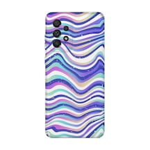 Samsung Galaxy A23 Uyumlu Baskılı Şeffaf Telefon Kılıfı Koleksiyon: Colorwave Flux 5