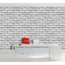 3D Boyutlu Taş Desenli Duvar Kağıdı (397446705)
