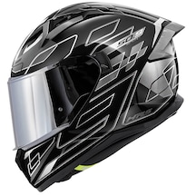 Givi 50.9 Assault Fullface Motosiklet Kaskı Siyah - Titanyum - Gri