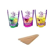 Vivet Sir Ağda Granül 3'lü Set Spatula Hediye Azulen,natürel,pudralı