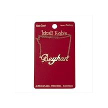 Beyhan - 849 - İsimli - Csmo-tex - Kolye -sarı altın