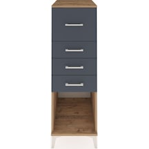 Kronos Dolap 4 Çekmeceli 44x59x134 Çam-antrasit Çam