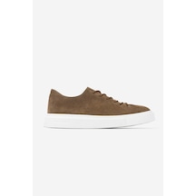 Valmenti Erkek Hakiki Deri Kahverengi Sneakers & Spor Ayakkabı 352 24376 Erk Ayk Y26 Sıgaro Suet