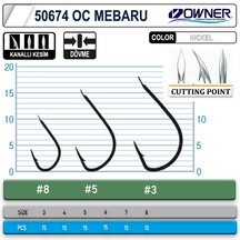 Owner 50674 Cut Mebaru White İğne 4