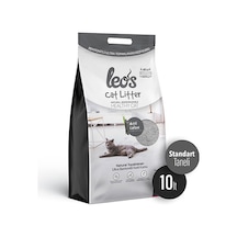 Leos Cat Litter Grey Aktif Karbonlu Bentonit Kedi Kumu 10 L