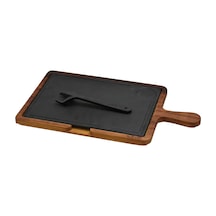 Lava Sıcak Servis Plaka Dikdörtgen Ahşap Stand 22 X 33 Cm 266 Diğer