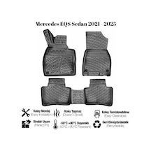 Mercedes Eqs Sedan 2021 2022 2023 2024 2025 Uyumlu Araca Özel 3d Havuzlu Paspas Takımı A+ Kalite